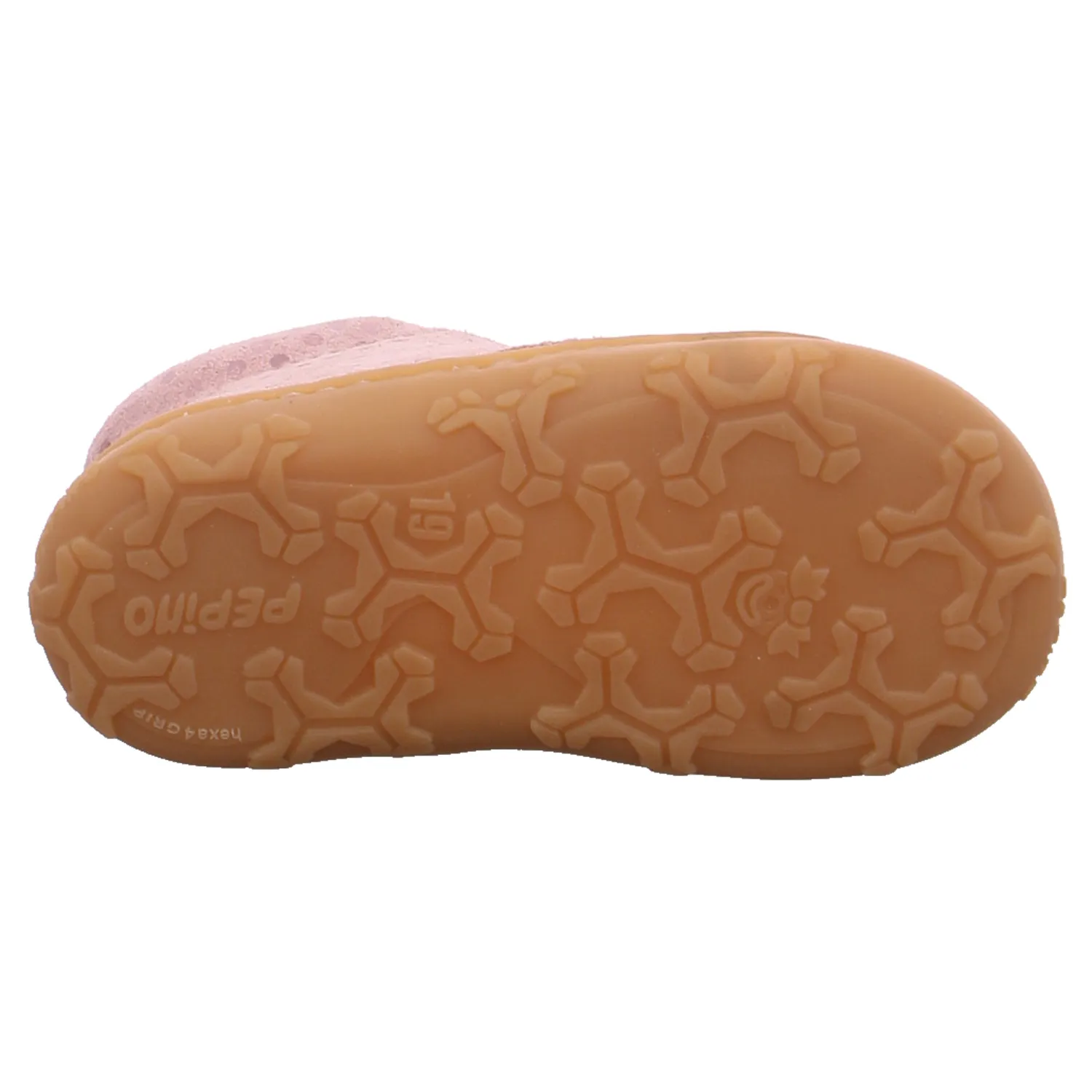 PEPINO Lauflernschuh Rosa Leder  Bottine
