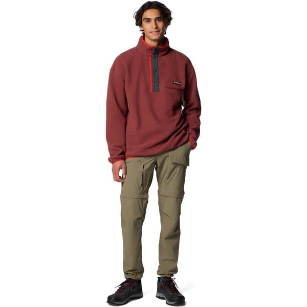 Sweat polaire COLUMBIA HELVETIA II HALF SNAP FLEECE SPICE