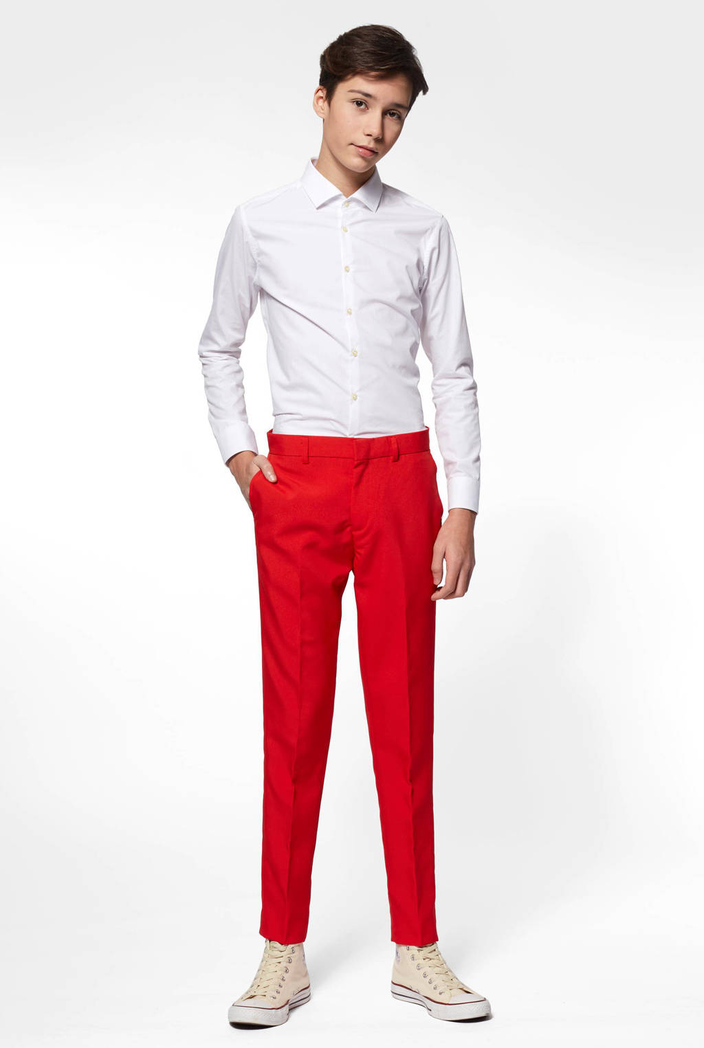 OppoSuits kostuum Red Devil felrood
