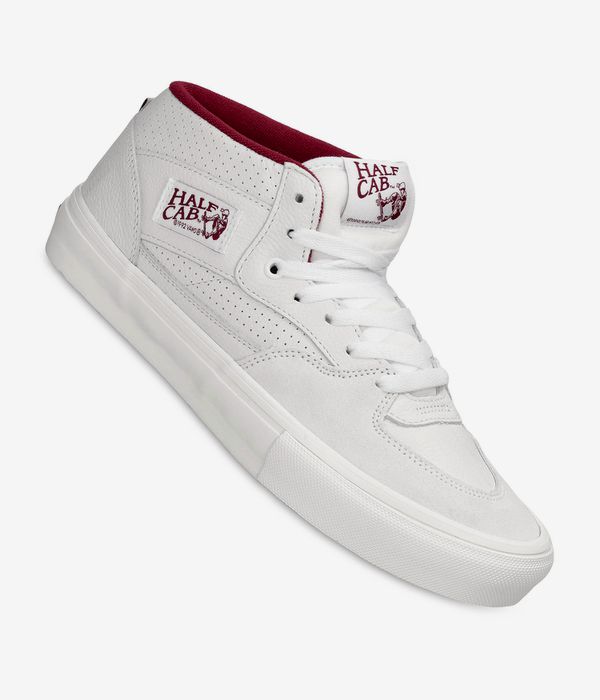 Vans Skate Half Cab Schuh (vintage sport white red)