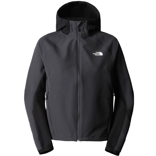 Softshell randonnée THE NORTH FACE W AO SOFTSHELL HOODIE ASPHALT GREY/TNF BLACK