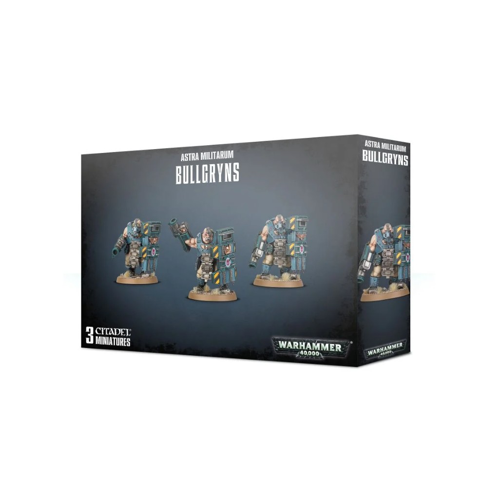 W40K : Astra Militarum - Auxilla Bullgryns