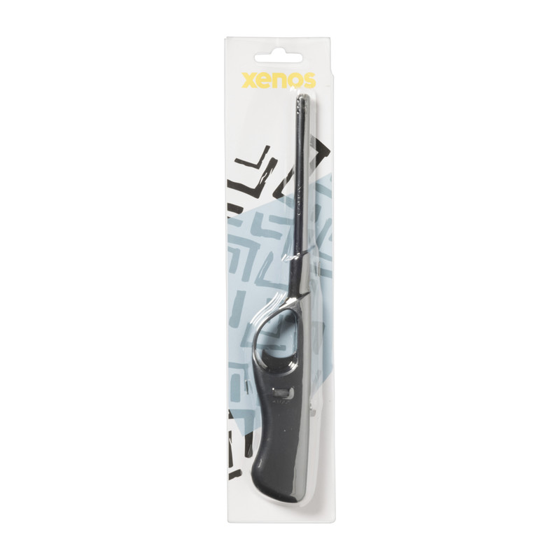 Gasaansteker extra lang - zwart - 27 cm