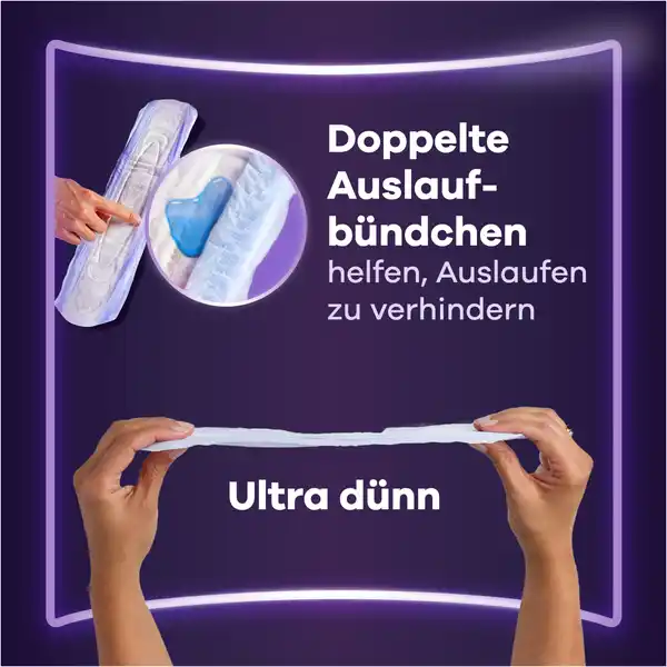 Monatspaket Discreet Inkontinenz Einlagen Ultimate Nacht