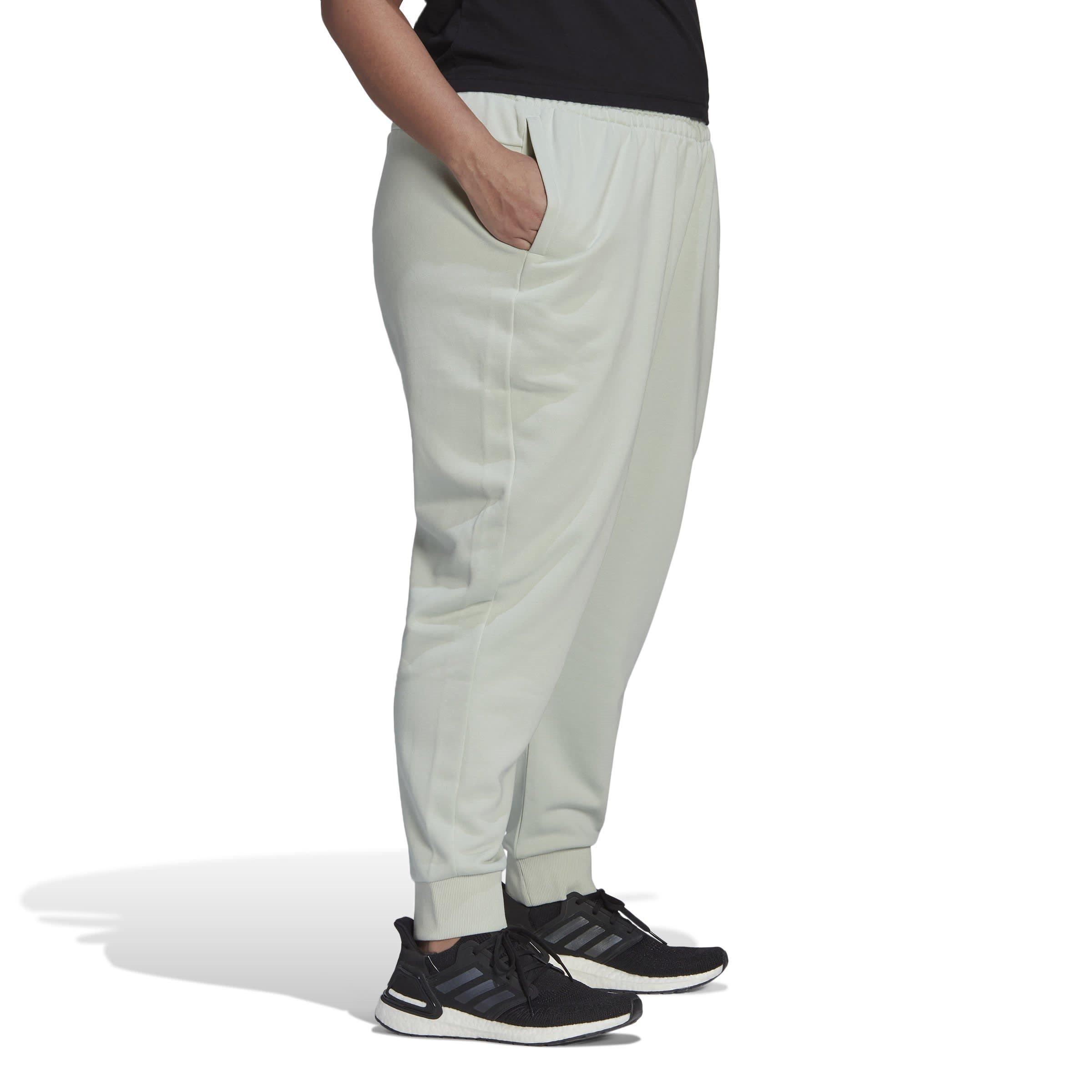 adidas Essentials French Terry Logo Joggers (Plus Size) Womens