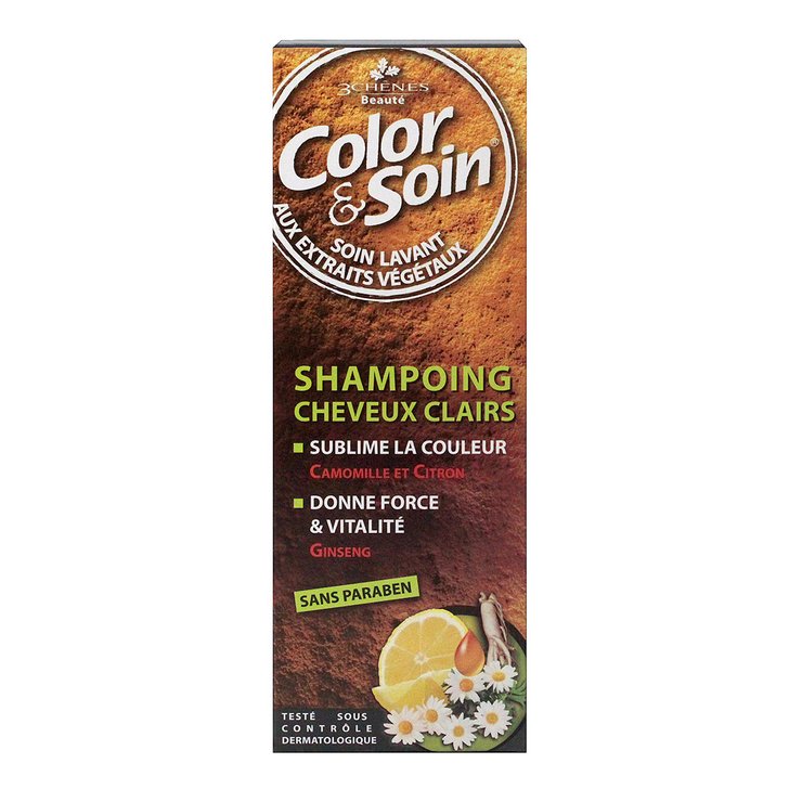Color & Soin shampooing 250ml cheveux clairs