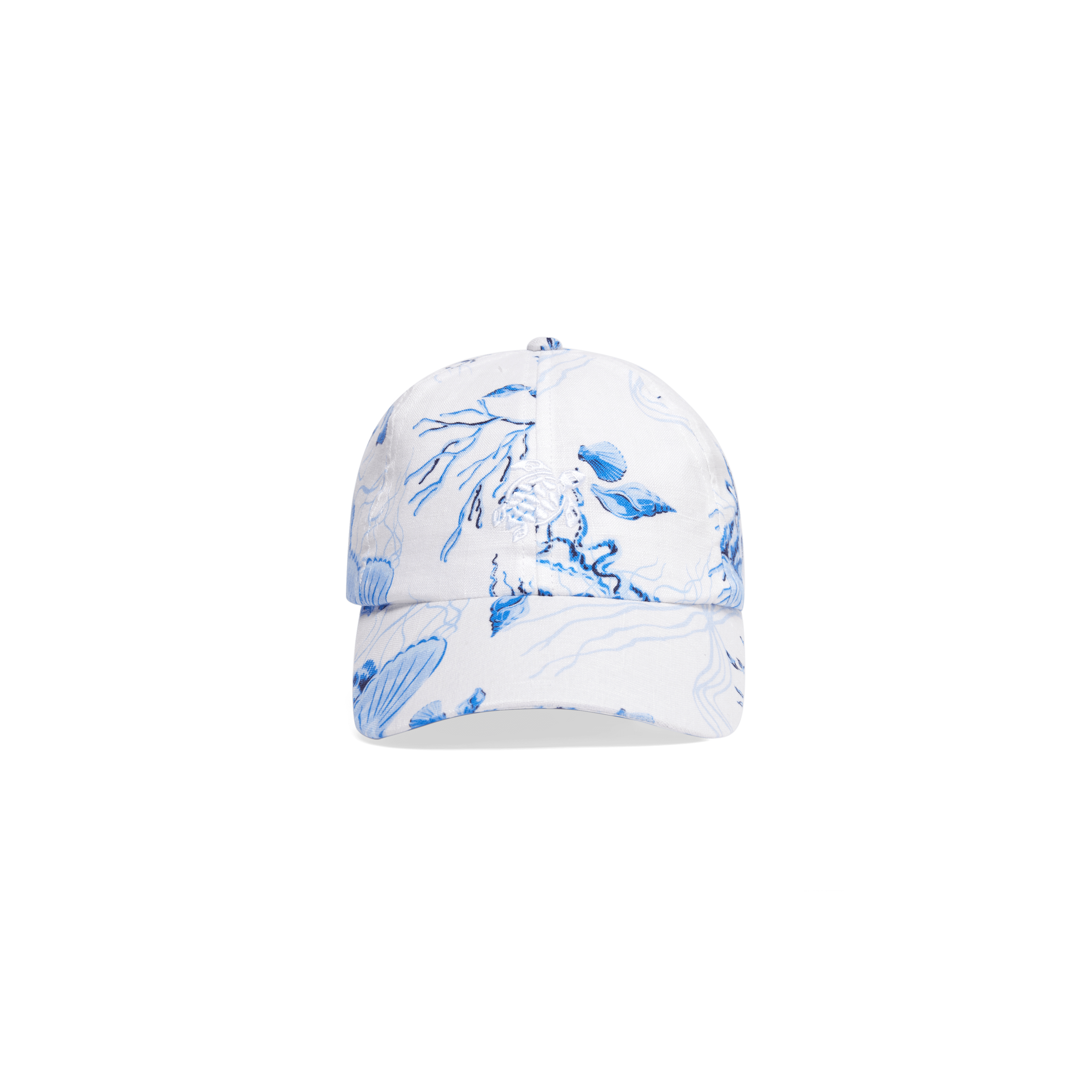 Casquette en lin homme Medusa and Shells