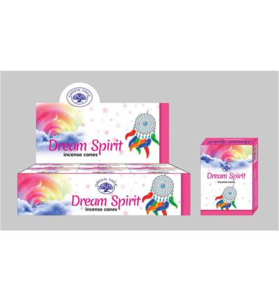 Green Tree Kegelwierook Dream Spirit (10 stuks)