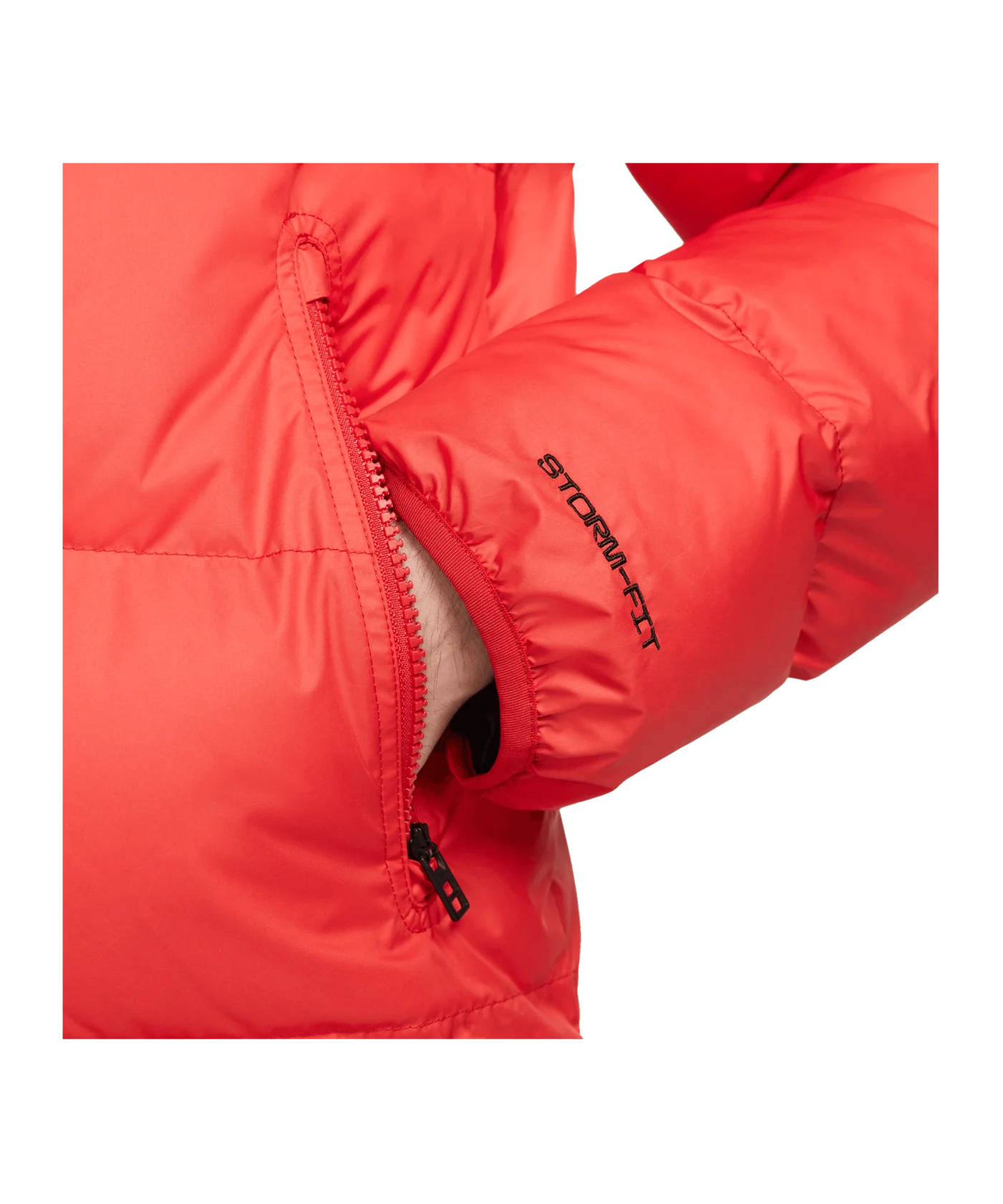 Nike Windrunner Kapuzenjacke Schwarz F011