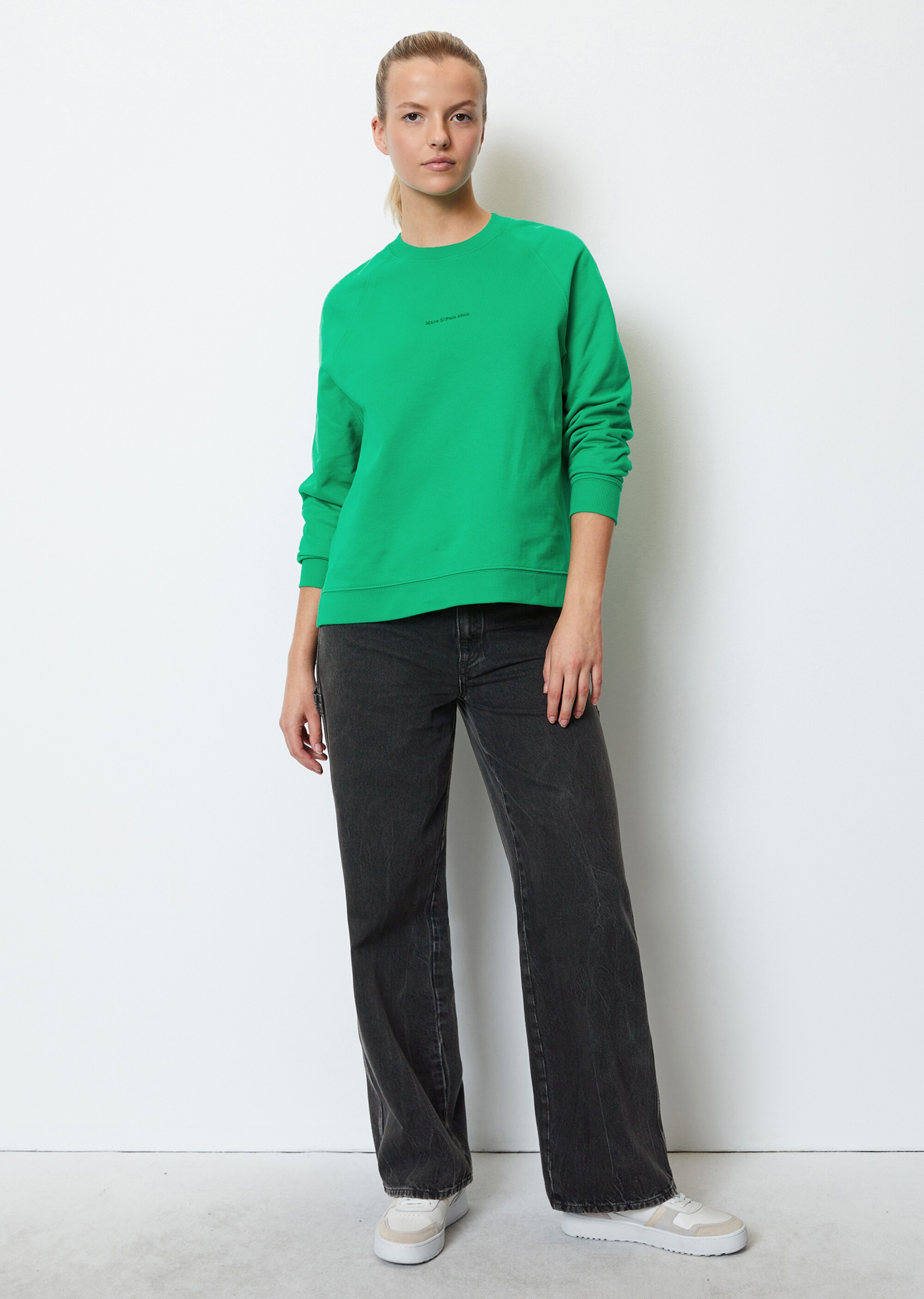 Logo-Sweatshirt relaxed mit soft gerauter Innenseite
