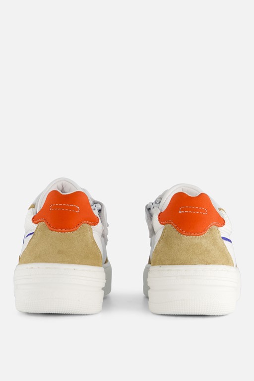 Giga Sneakers wit Leer