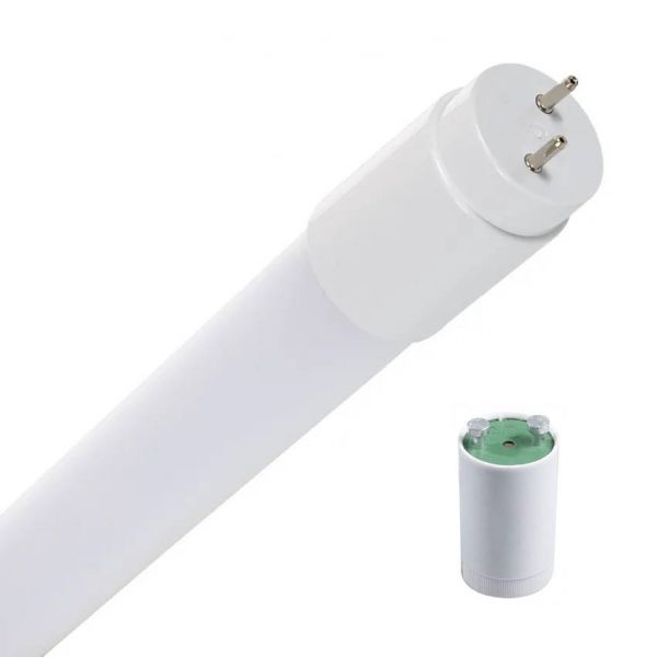Ledme Tubo LED T8 900 mm Stak 12W Vidro Conexão One Lateral 6000K