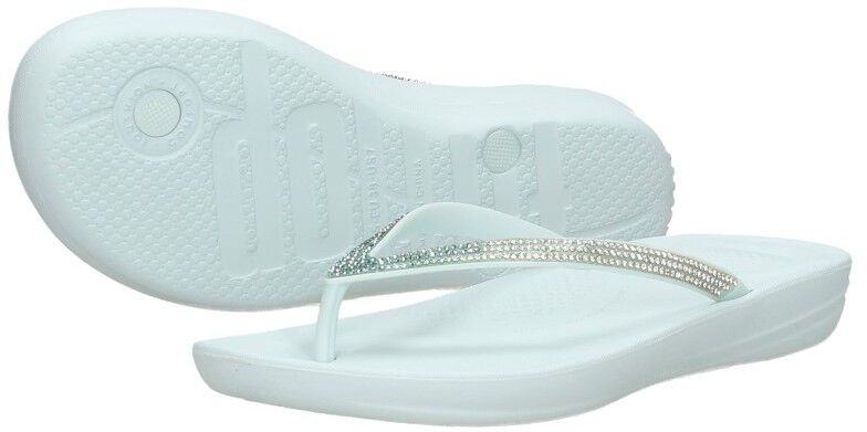 Fitflop iQushion Sparkle licht blauw