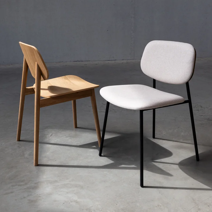 Studio Zondag - Daily Dining Chair, Eiche / schwarz / cognac