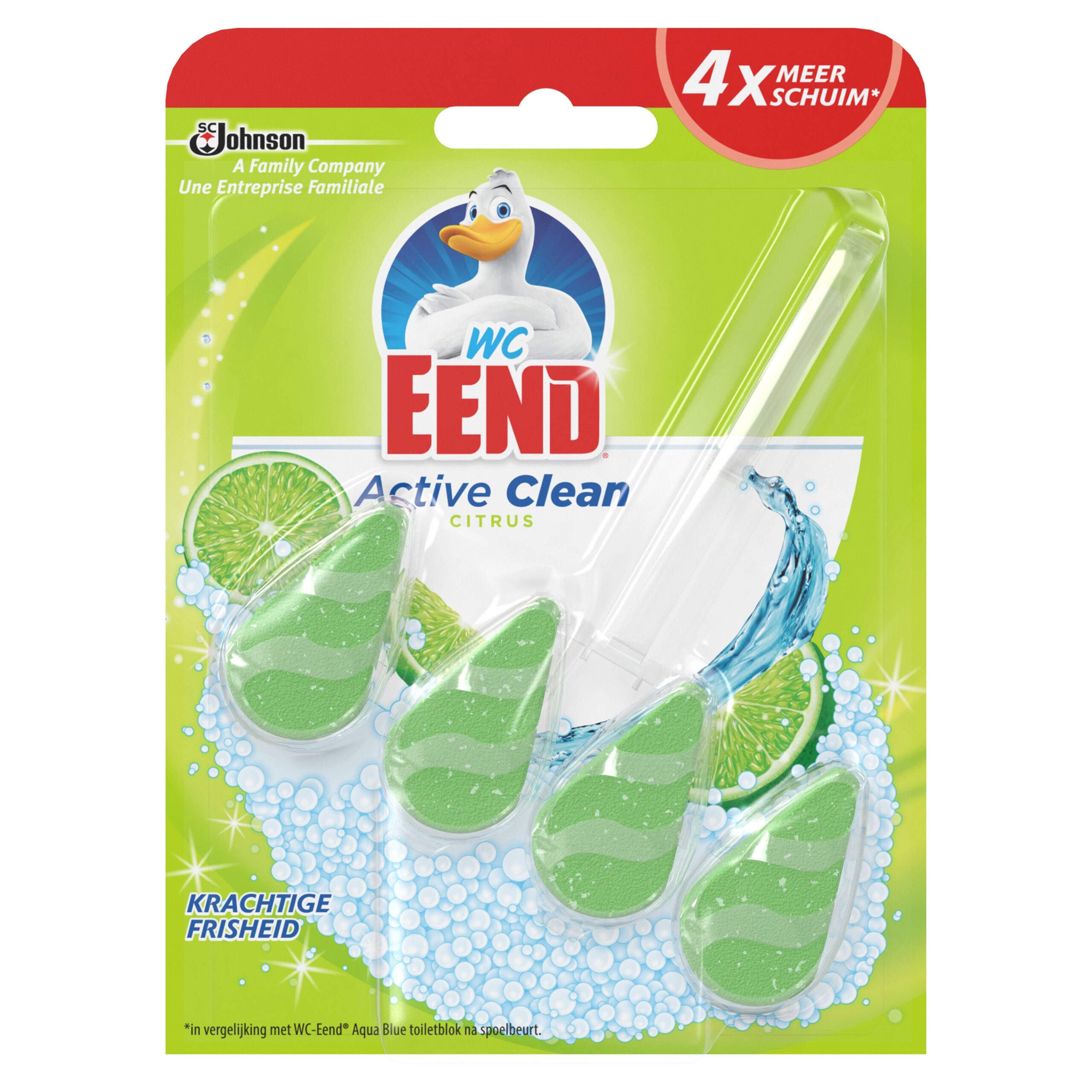Wceend Toiletblok Active Clean Citrus (38 gr)
