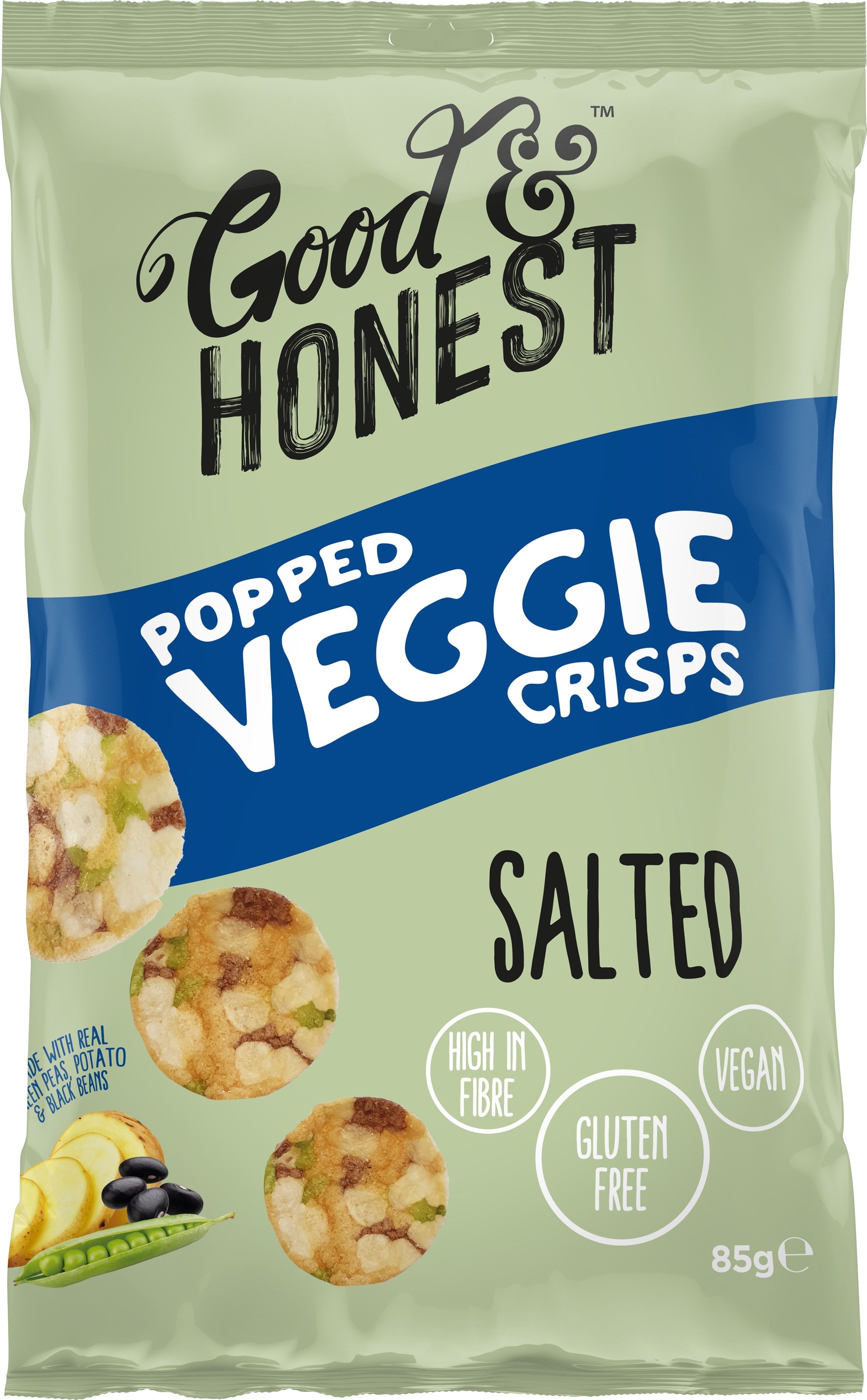 Popped Veggie Crisps - Salted