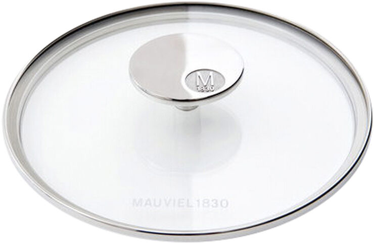 Mauviel GLASLÅG Ø14 CM. - M360 Klar/stål