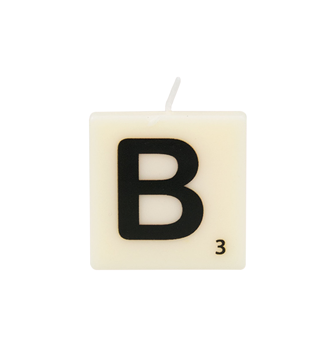 Bougie lettre B The Gift Label
