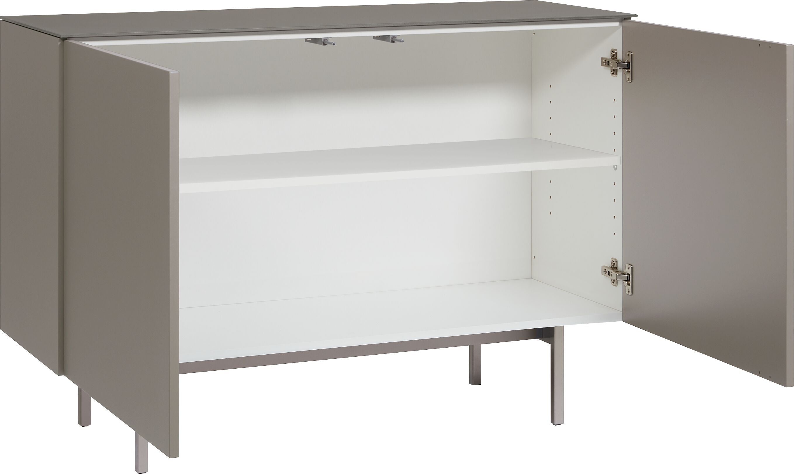 TILL Sideboard - Quarzgrau / B: 112.0 cm x T: 41.0 cm x H: 78.3 cm