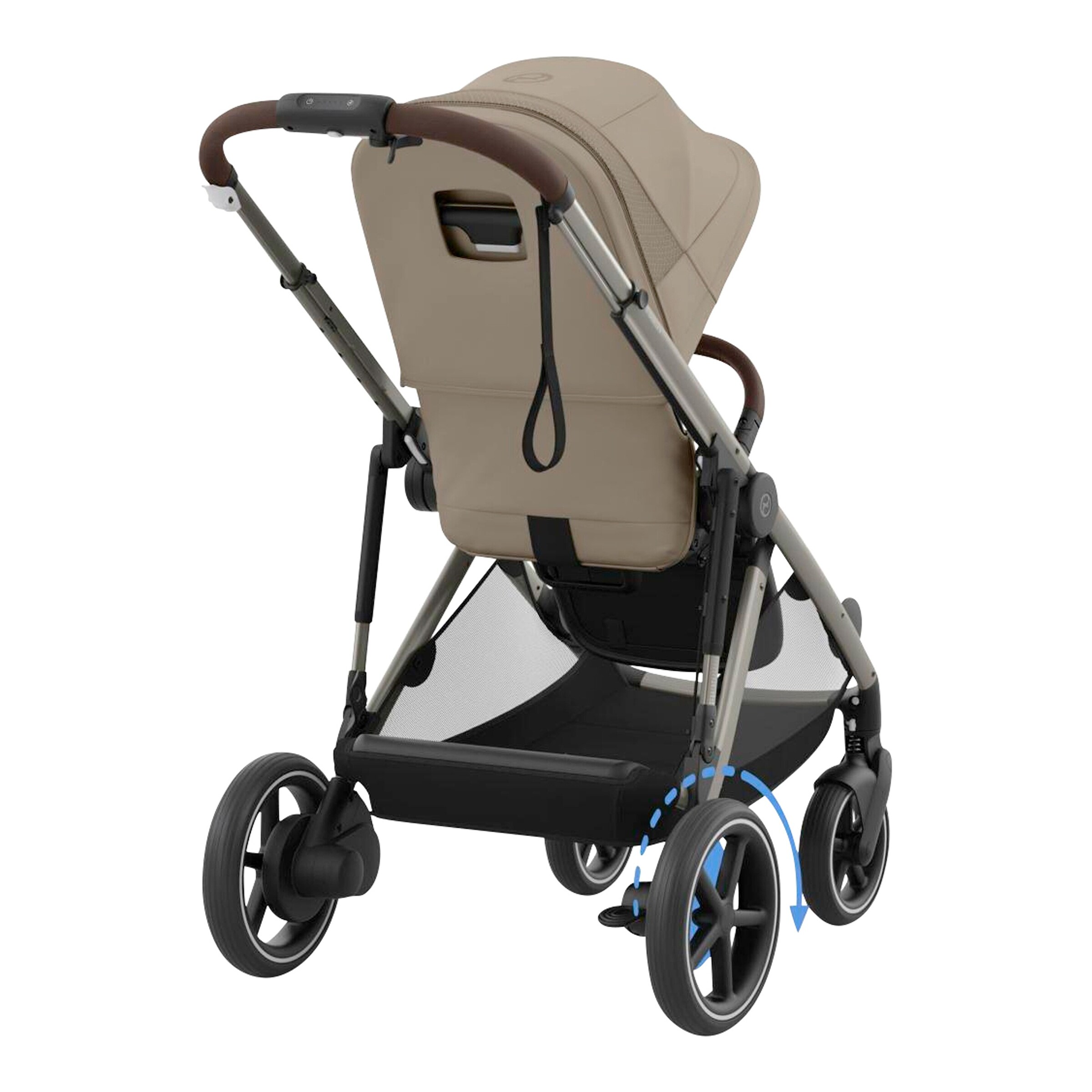 Cybex - GOLD Kinderwagen e-Gazelle Almond beige
