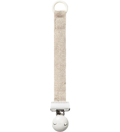 Elodie Details Schnullerketten - Silberglanz - Beige