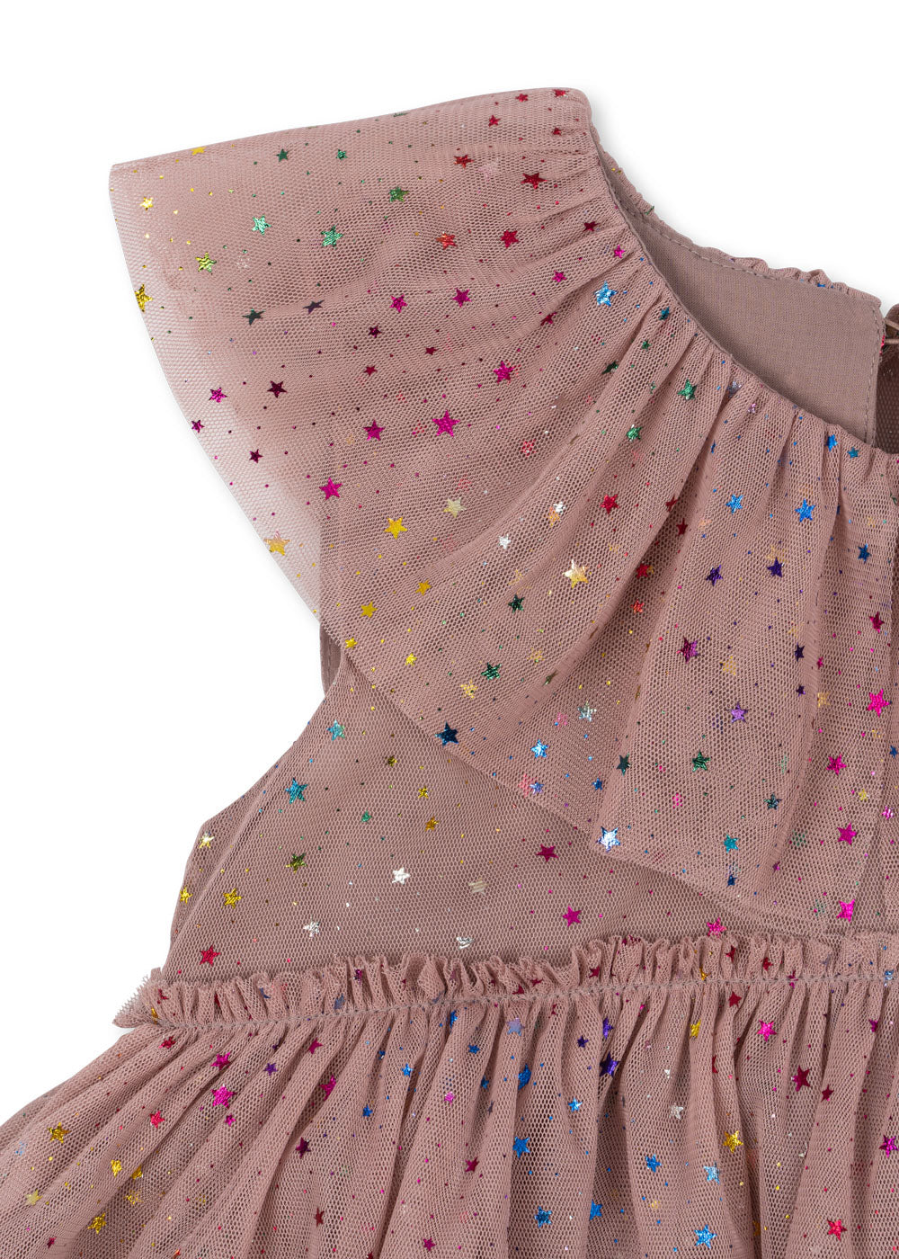 Fairy kjole - etoile multi shadow - 12M