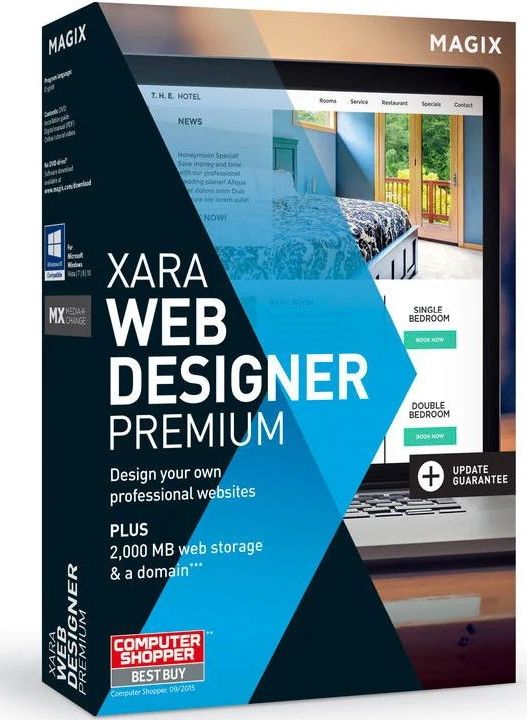 MAGIX Xara Web Designer Premium 15 (Digitaal downloaden)
