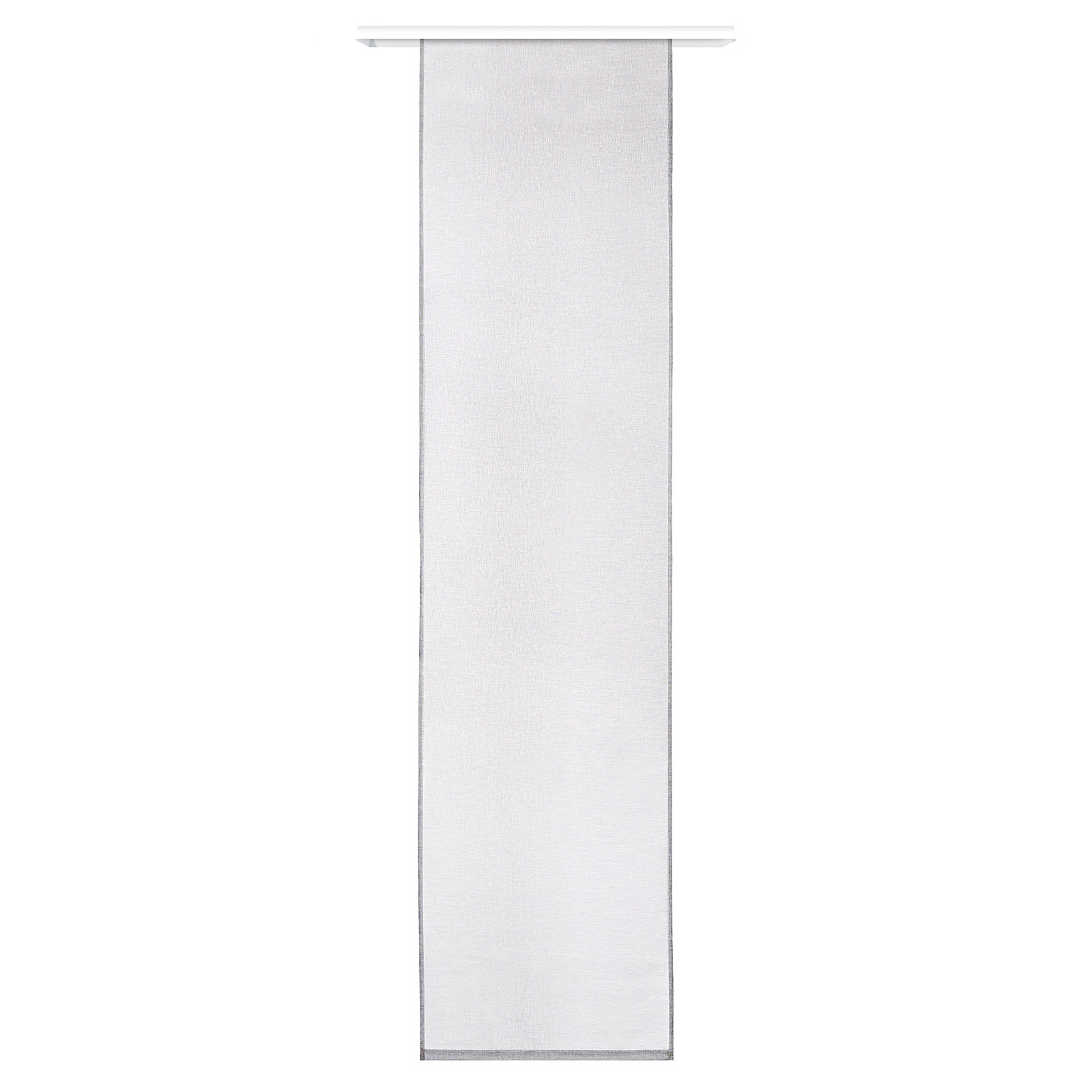 Schiebevorhang-Set - hellgrau - 60x245 cm