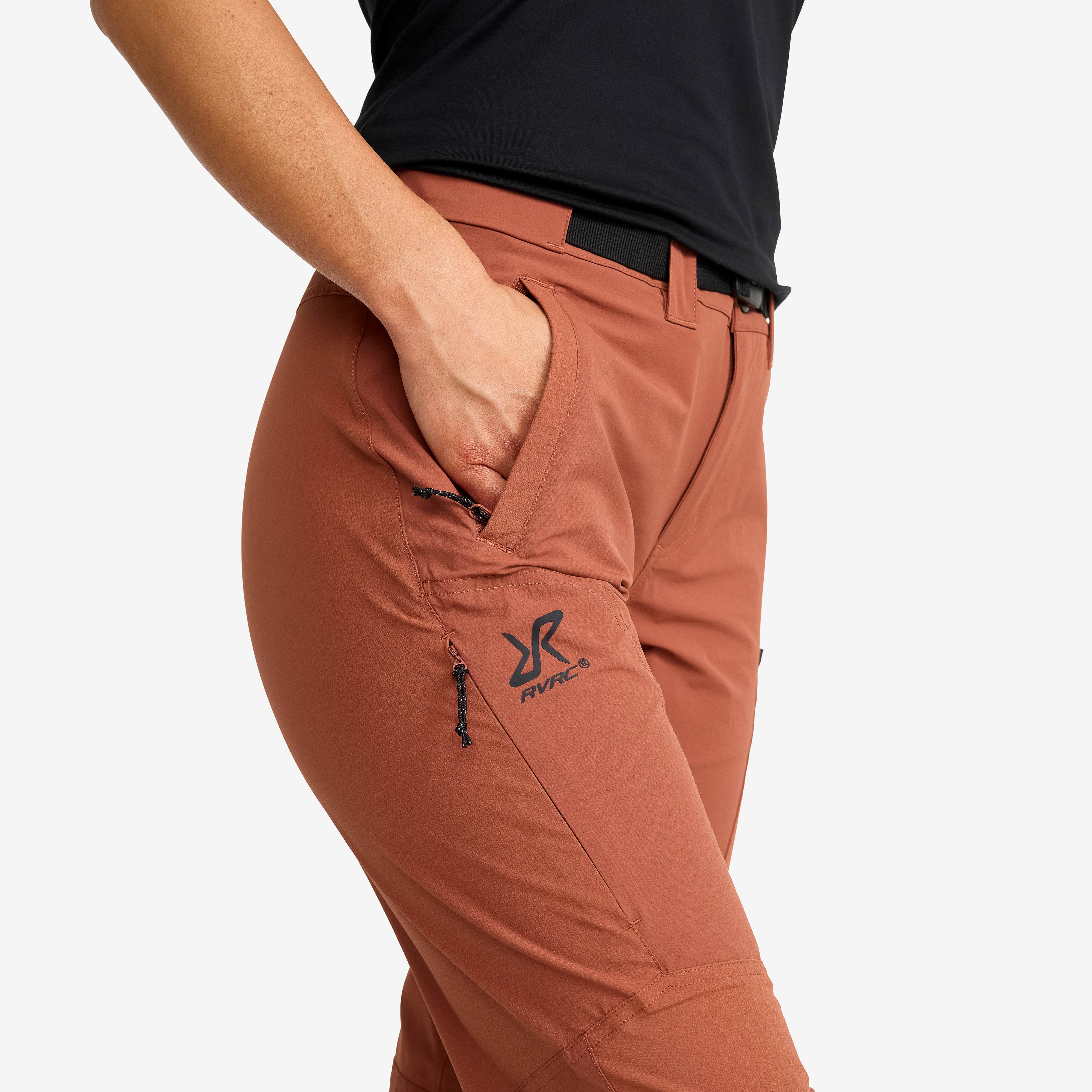 Elevate Pro Hiking Pants Dame Pink Mahogany