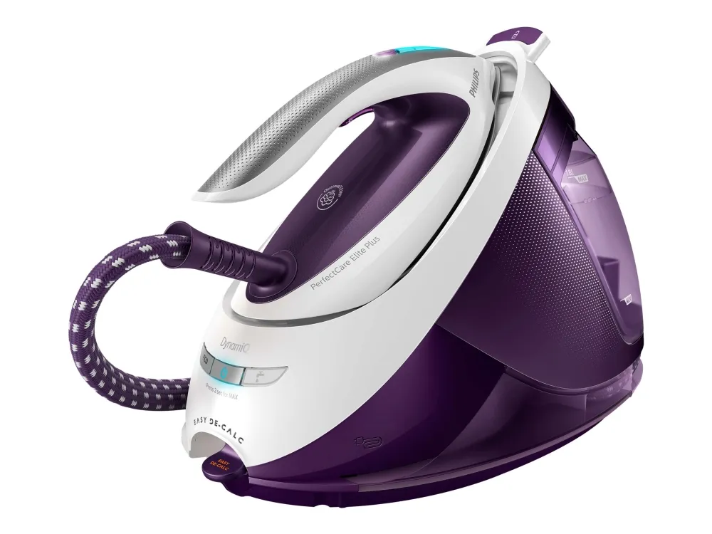 Philips PerfectCare Elite Plus GC9660 - Dampstrygejern med automatisk afbrydelse - såleplade: T-ionicGlide - 2700 W