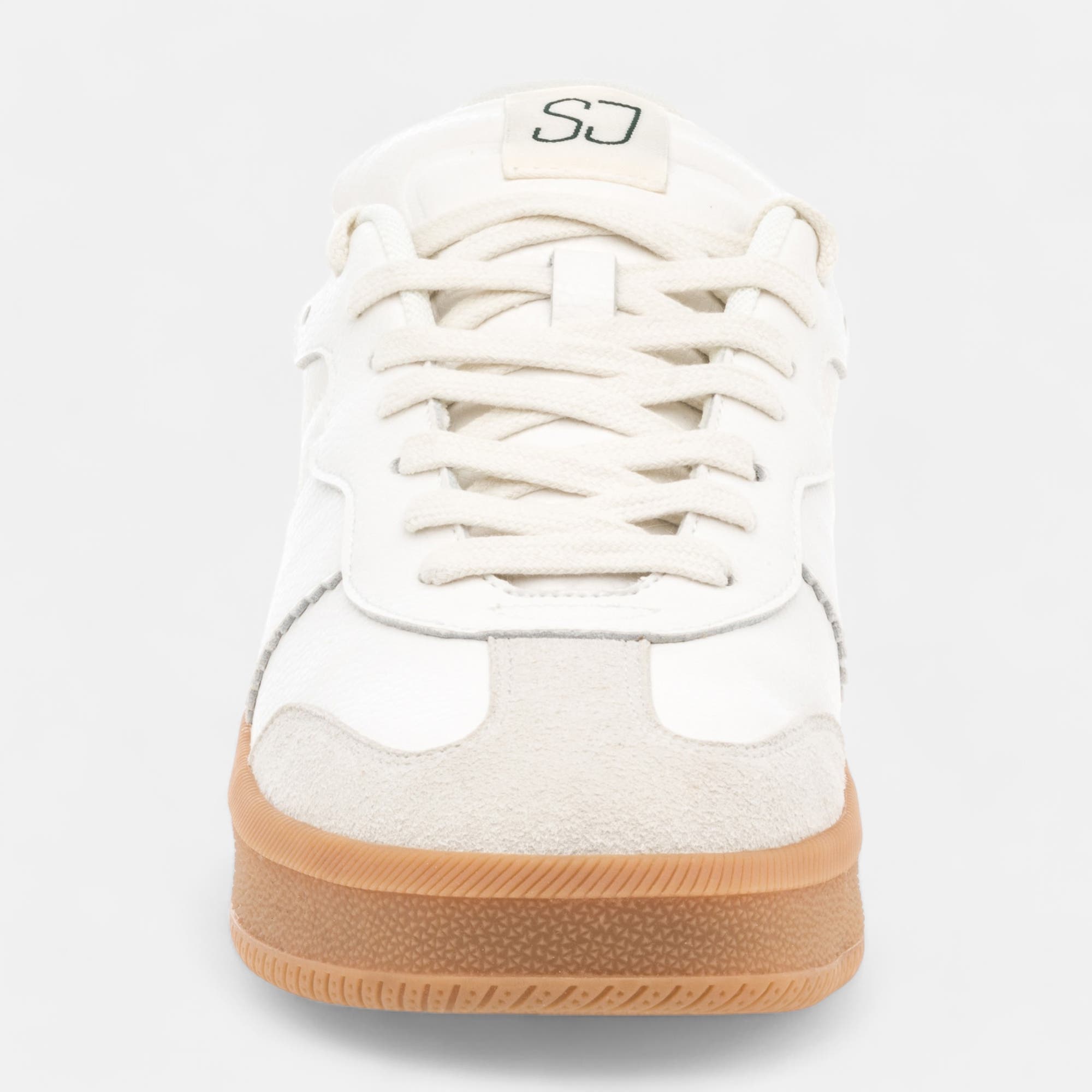 Baskets Homme en cuir blanc