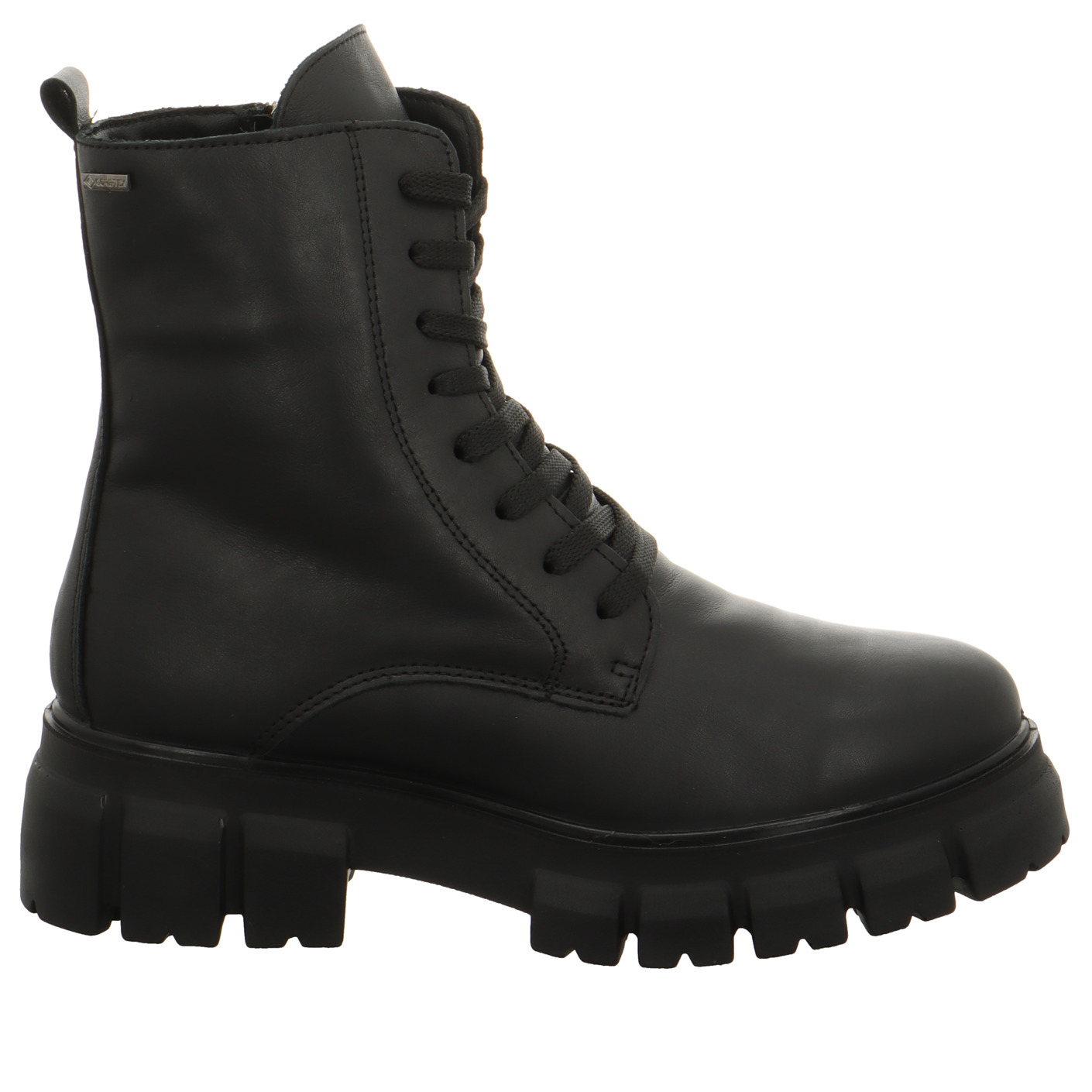 Schnürboots schwarz