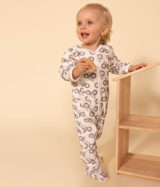 Pyjama bébé tracteurs en velours