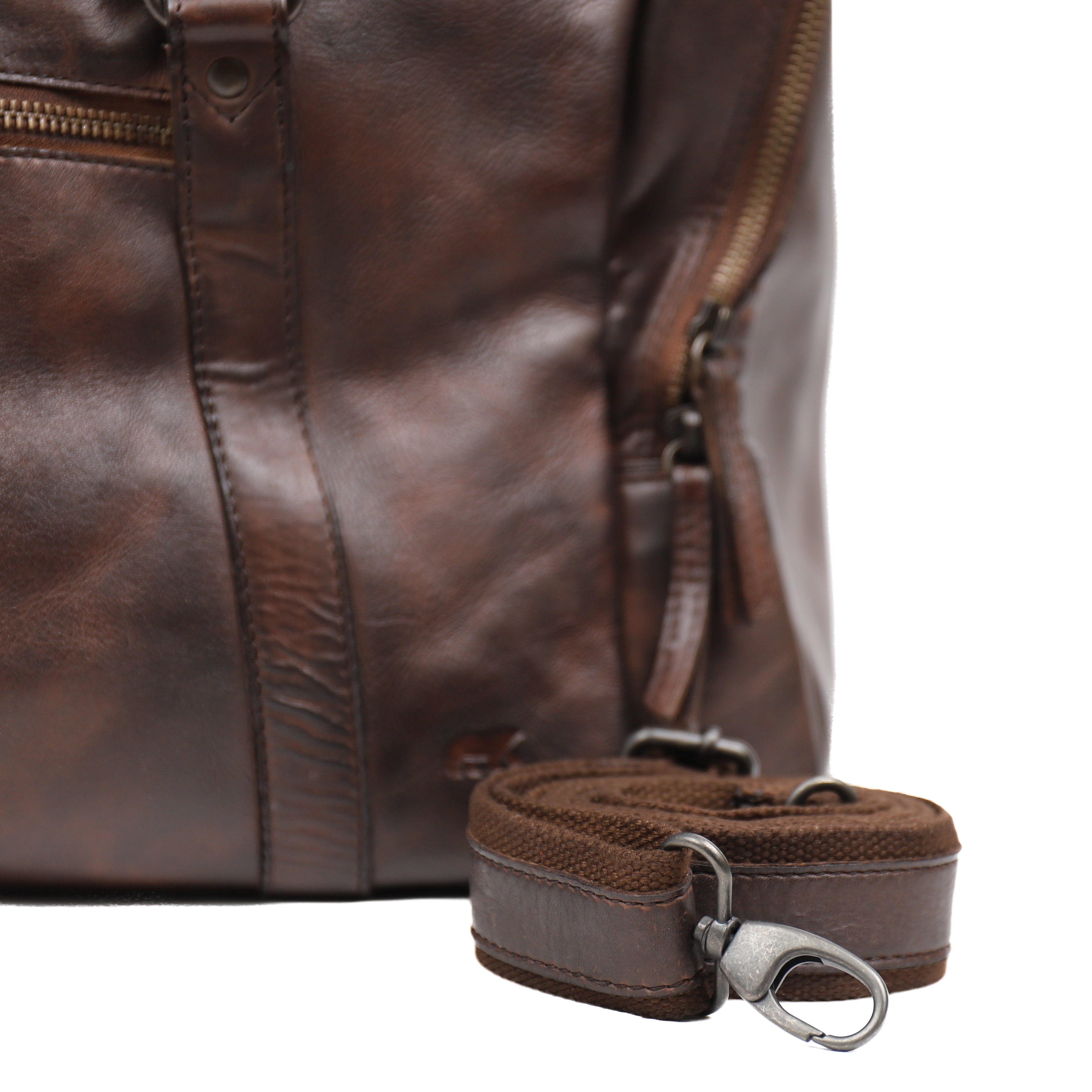 Weekendtas 'Max' donkerbruin - CL 32879 Donkerbruin