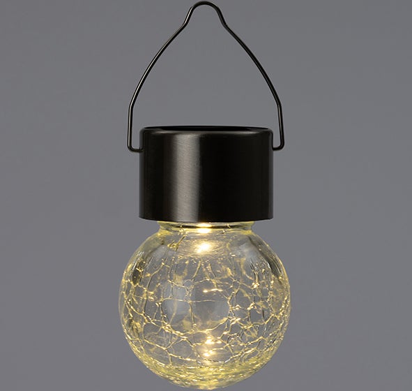 Intratuin solar hanglamp warm wit licht D 6 H 9 cm