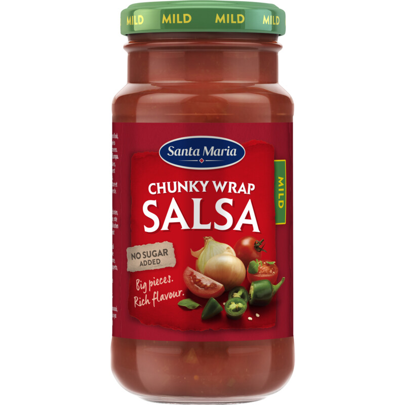 Santa Maria Chunky wrap salsa mild