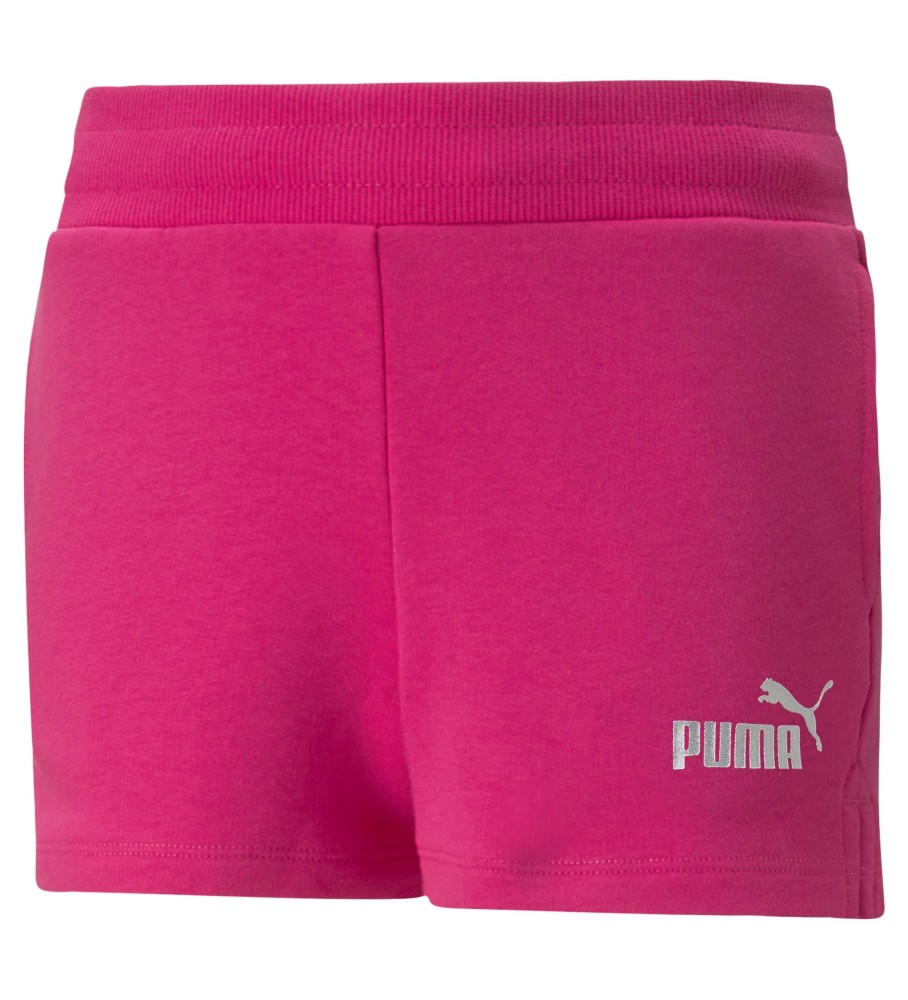 Calções Puma Essentials+ infantis rosa