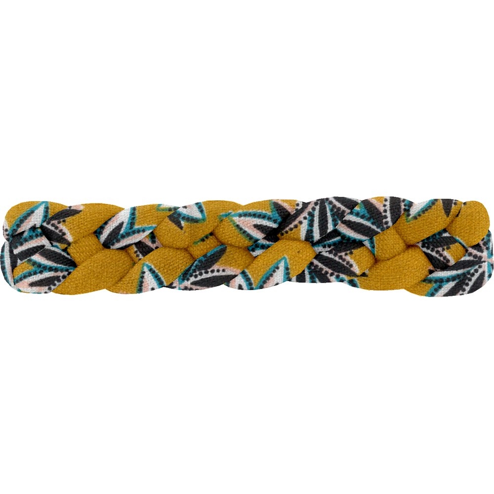 Barrette Cheveux Tressée Etoile Anisée