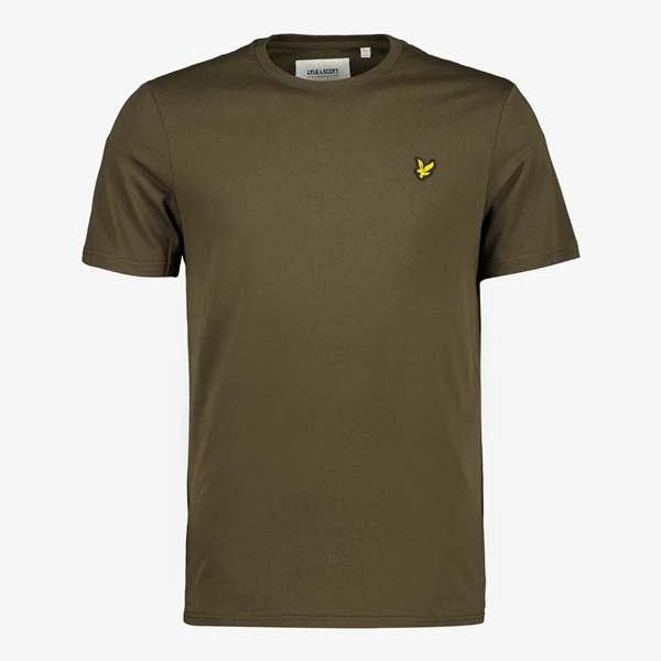 Lyle & Scott heren T-shirt kaki groen