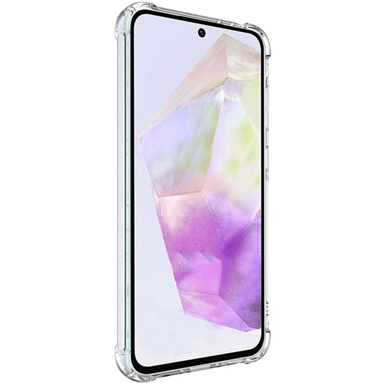 Samsung Galaxy A36 Gummi Hülle Air Cushion Fallschutz - Transparent