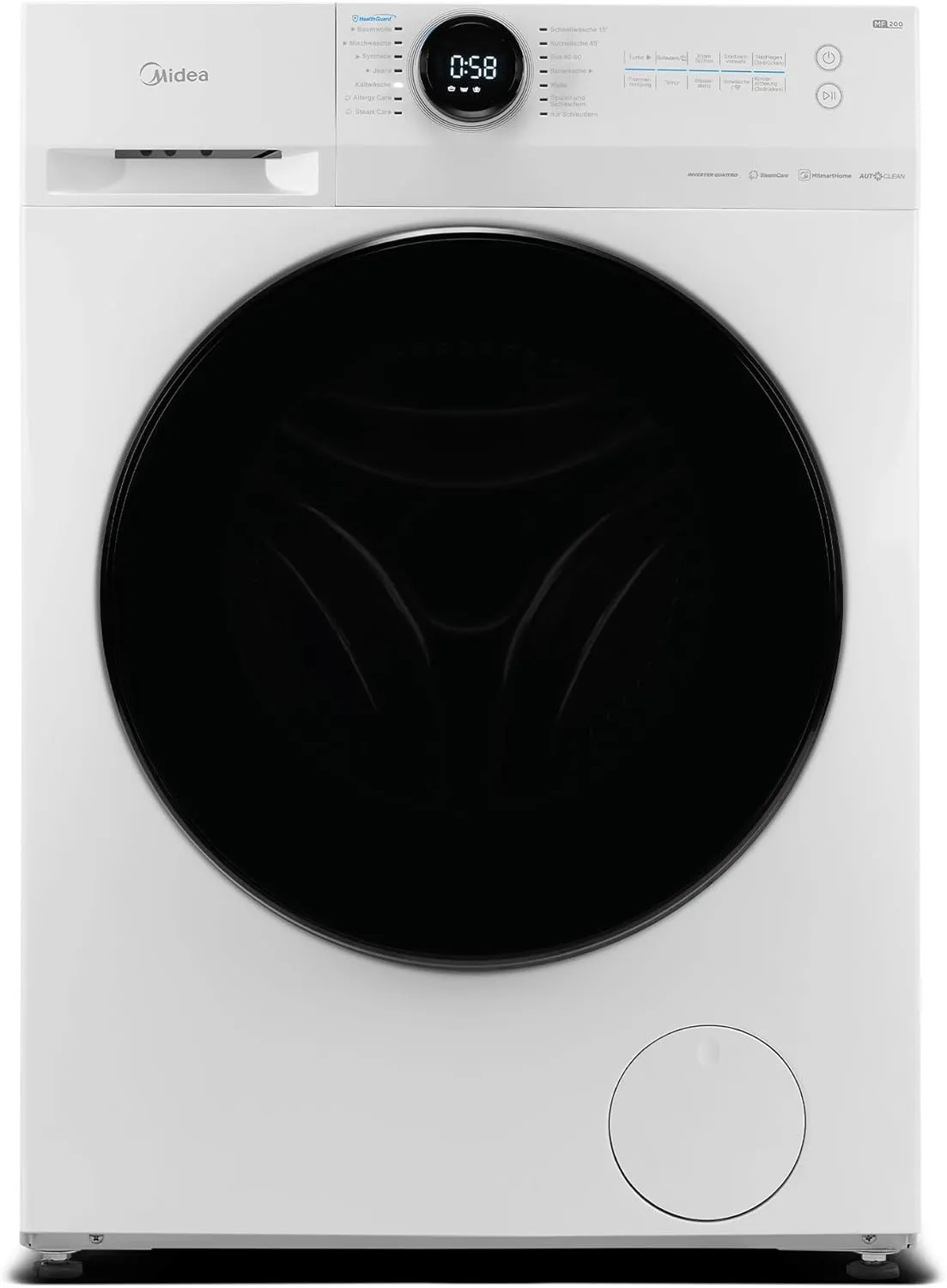 Midea MF200W90WB-14A Waschmaschine, weiß [Energieklasse A]