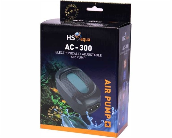 HS Aqua Stille Luchtpomp AC-300  | Beluchting aquarium