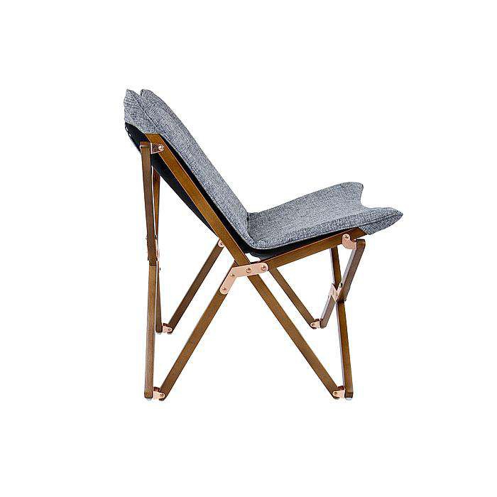 Bo-Camp Bloomsbury Relaxsessel S grau