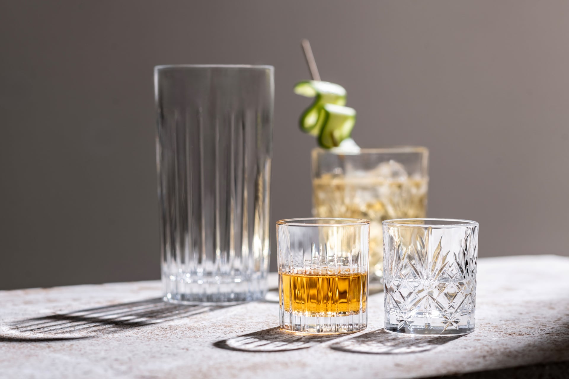 SCHOTT ZWIESEL Schnapsglas STAGE 4er Set 78 ml Kristallglas