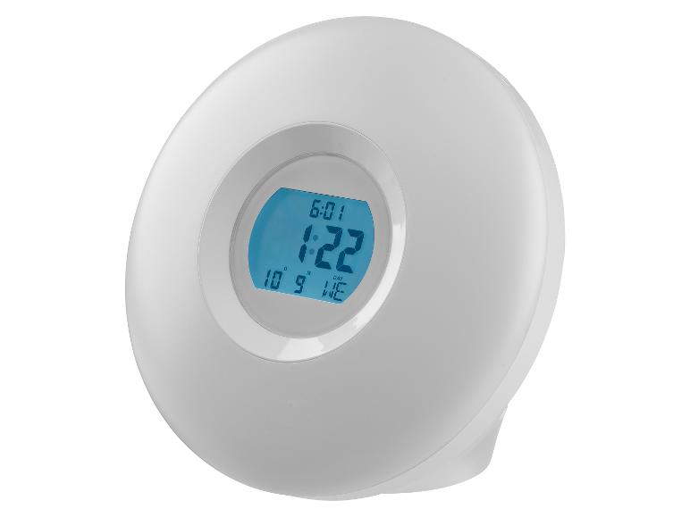 Wekker met wake-up light