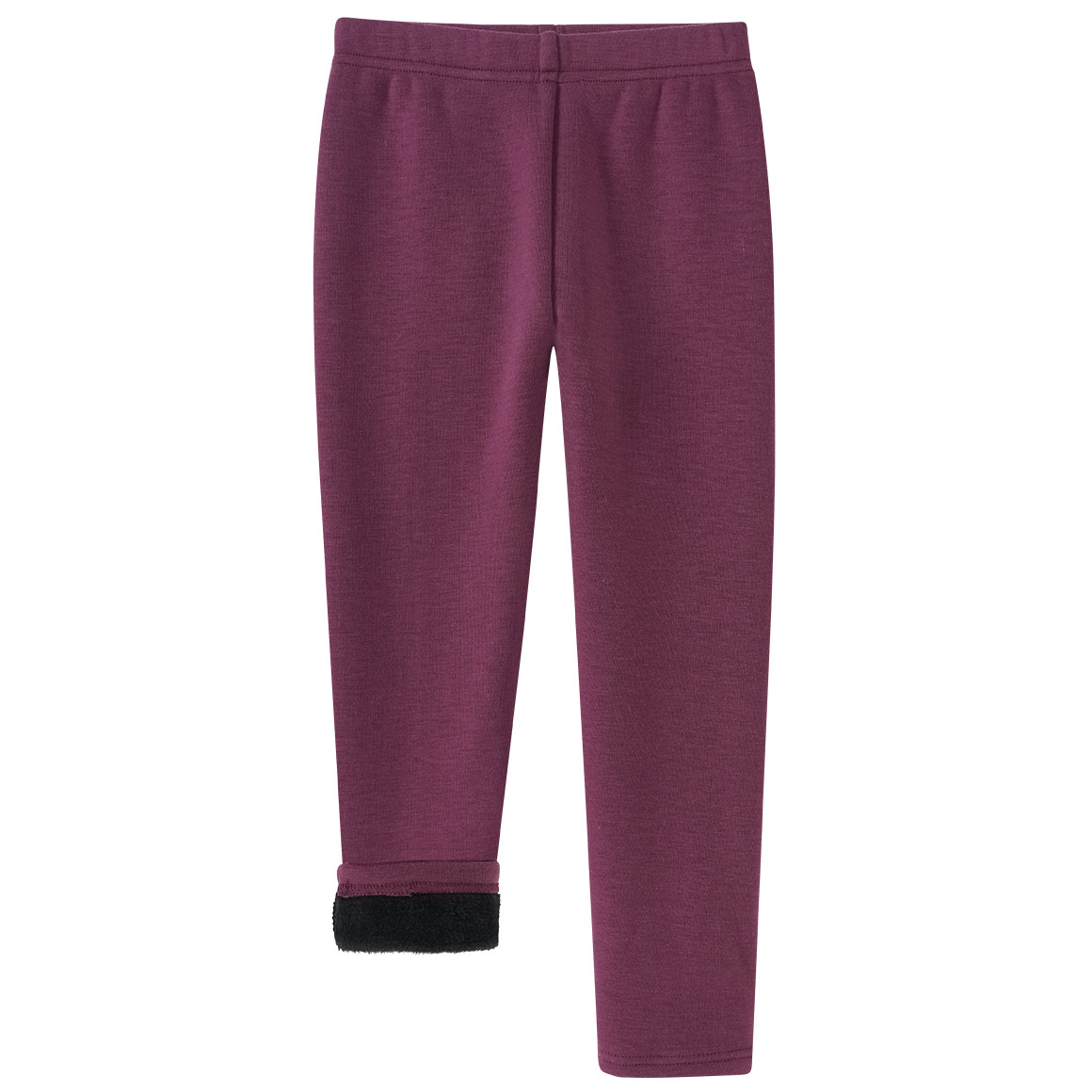 Topolino Mädchen Thermo-Leggings unifarben bordeaux