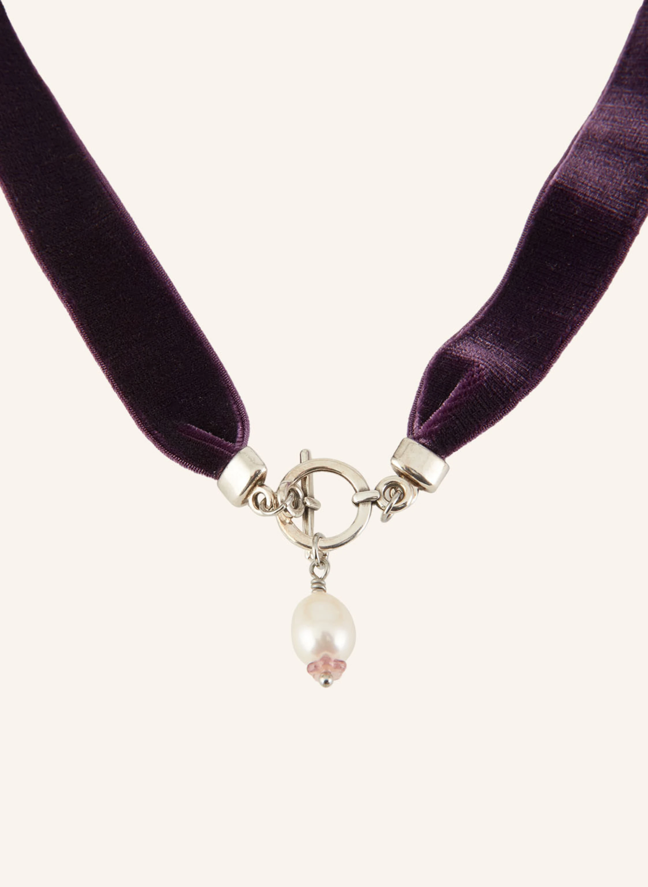 BETTINA SCHARRER Samt-Choker
