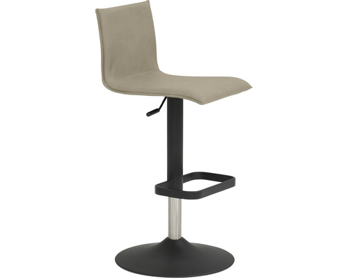 Barkruk Mayer Zitmeubelen 1212 45 x 47 x 79 cm Staal zwart/taupe