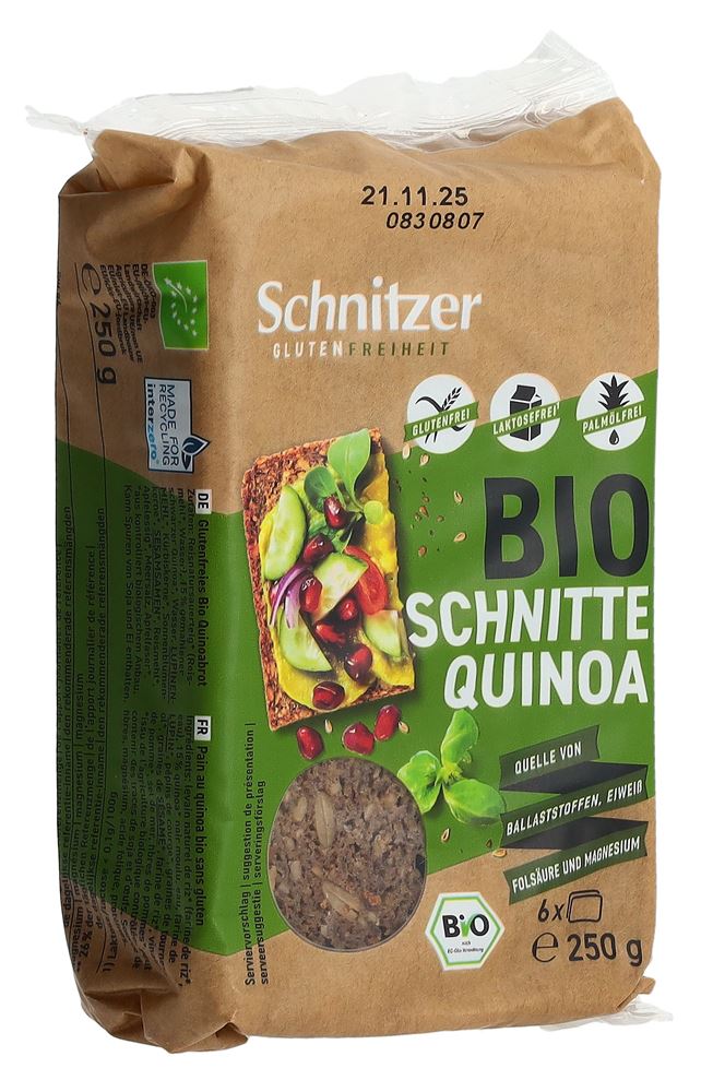 Schnitzer Bio Schnitte Quinoa Btl 250 g