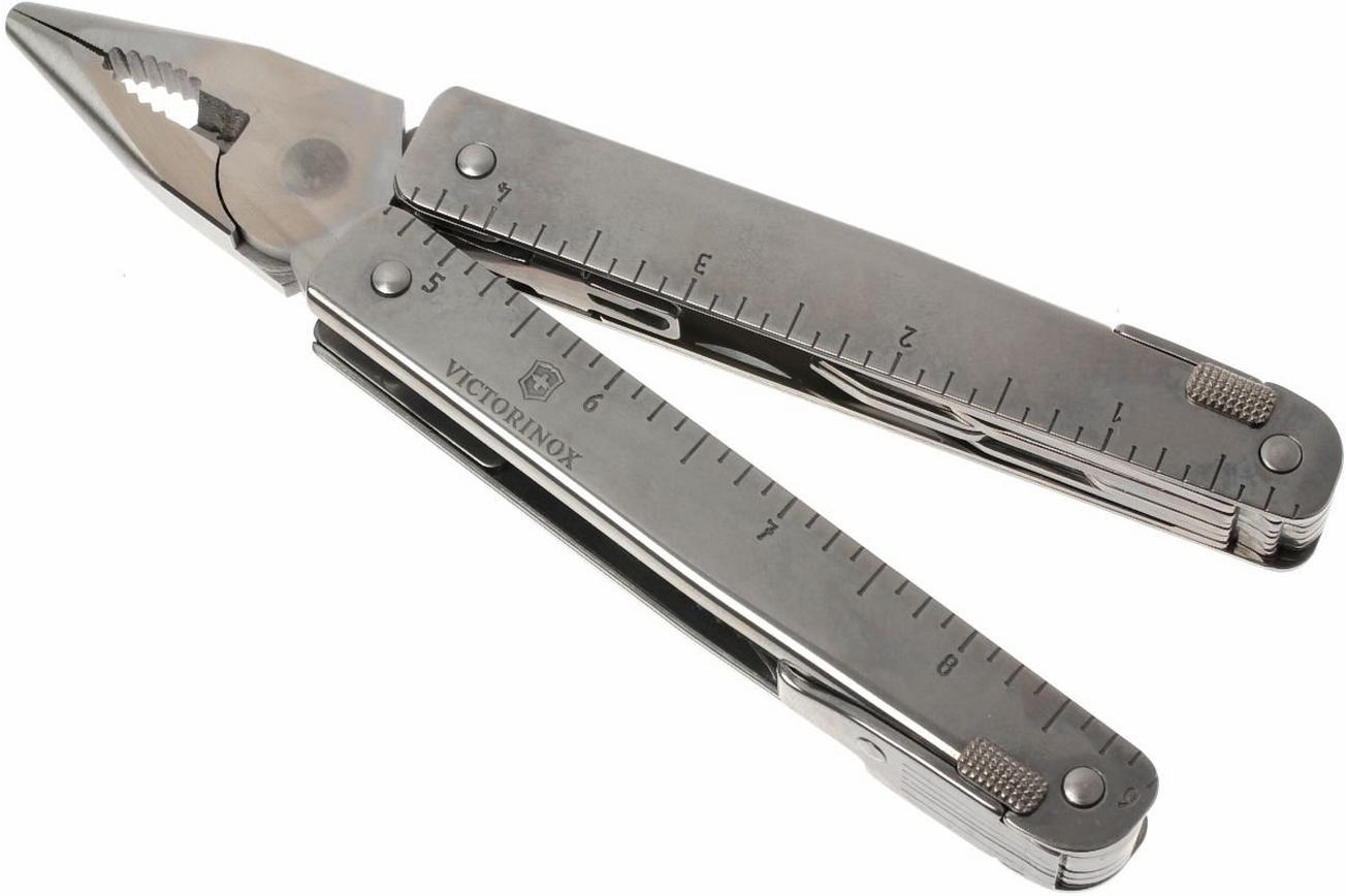 Victorinox SwissTool 3.03.23 multitool, leren foedraal